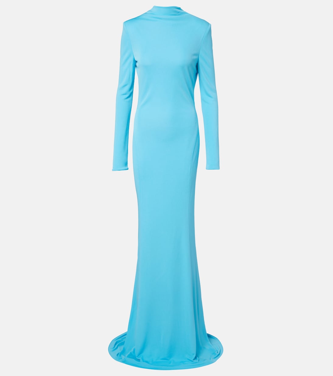 Open-back crêpe jersey gown | Tom Ford