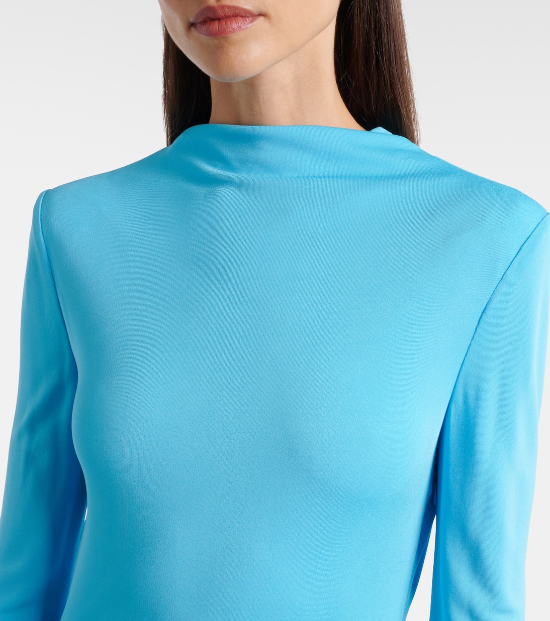 Open-back crêpe jersey gown | Tom Ford