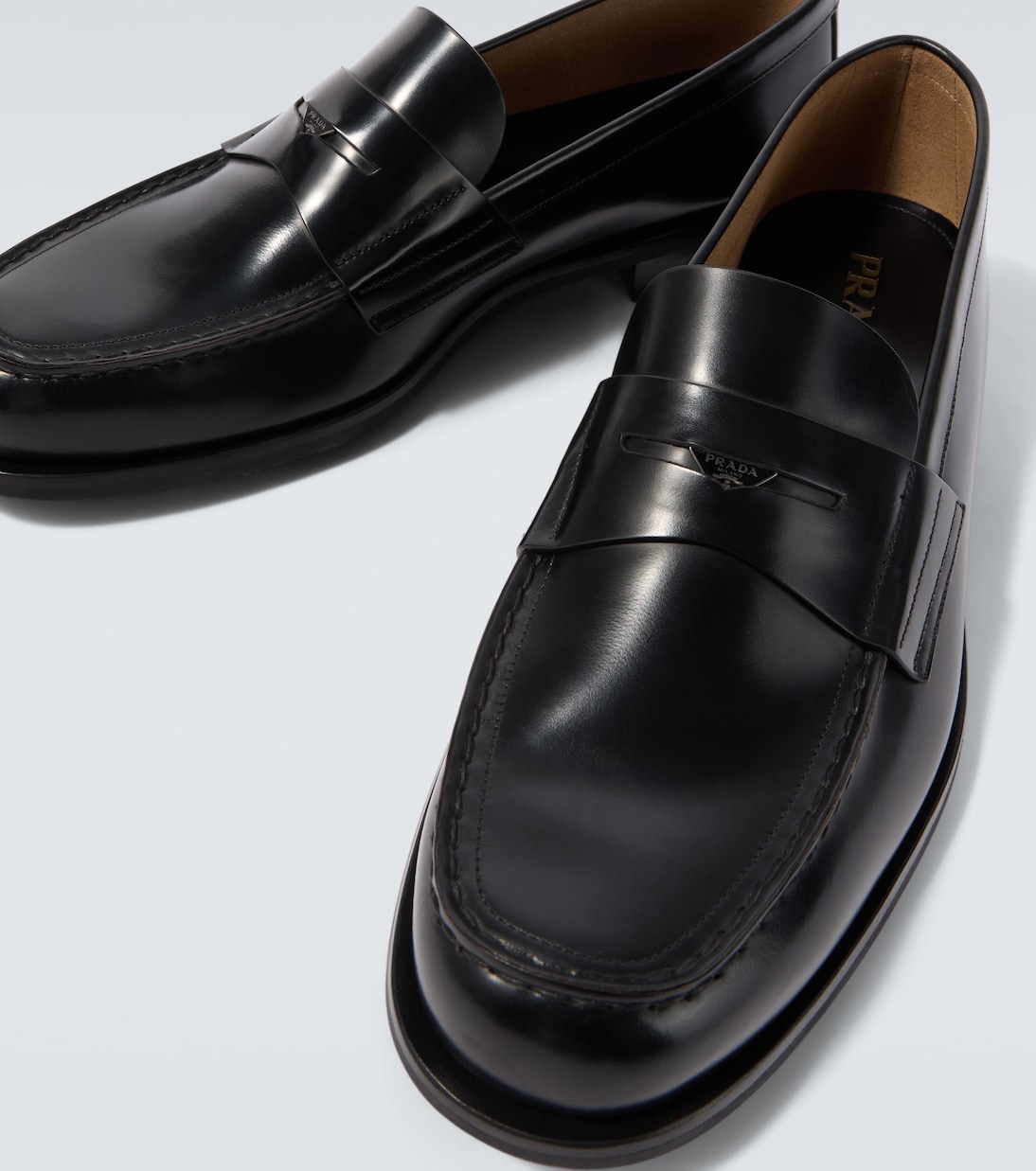 Mocasines penny de piel | Prada