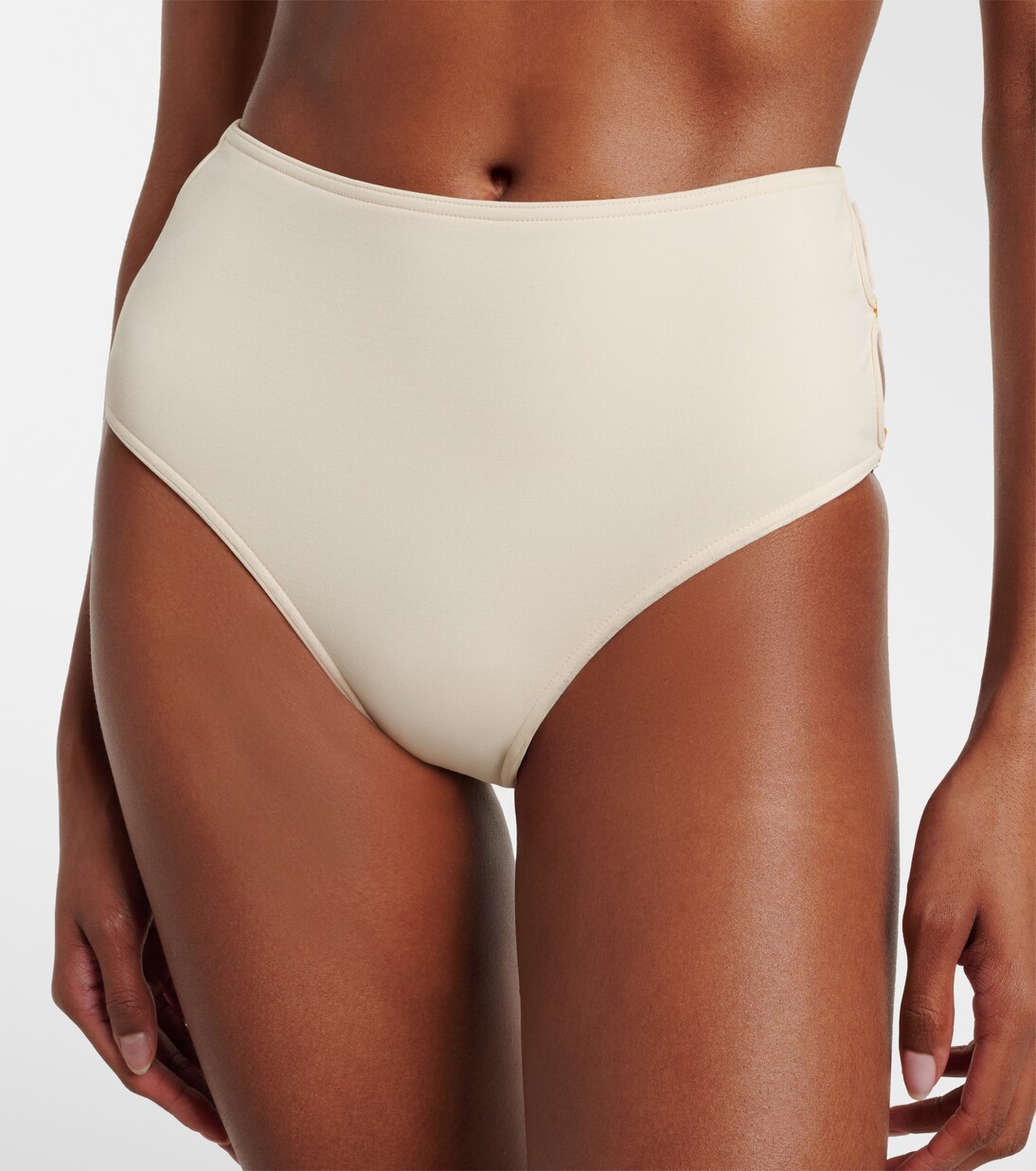 Cycle cutout mid-rise bikini bottoms  | Eres