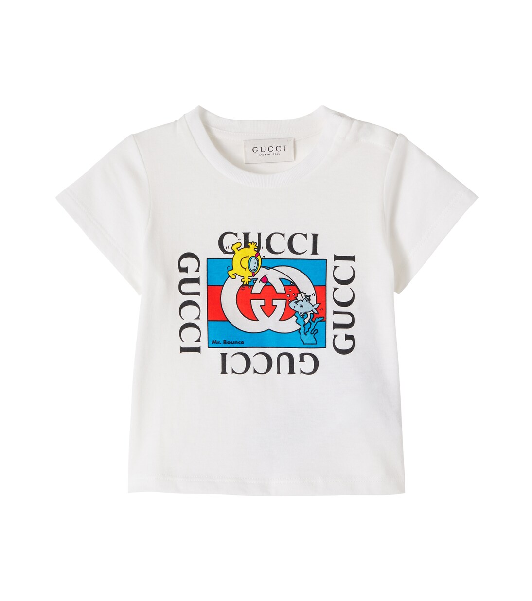 x Mr. Men Little Miss Baby cotton jersey T-shirt | Gucci Kids