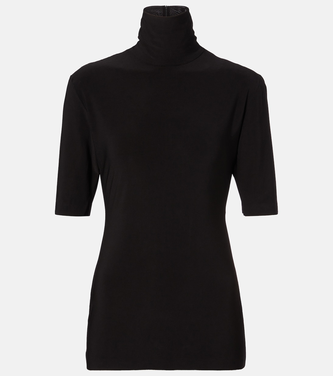 Jersey turtleneck top | Norma Kamali