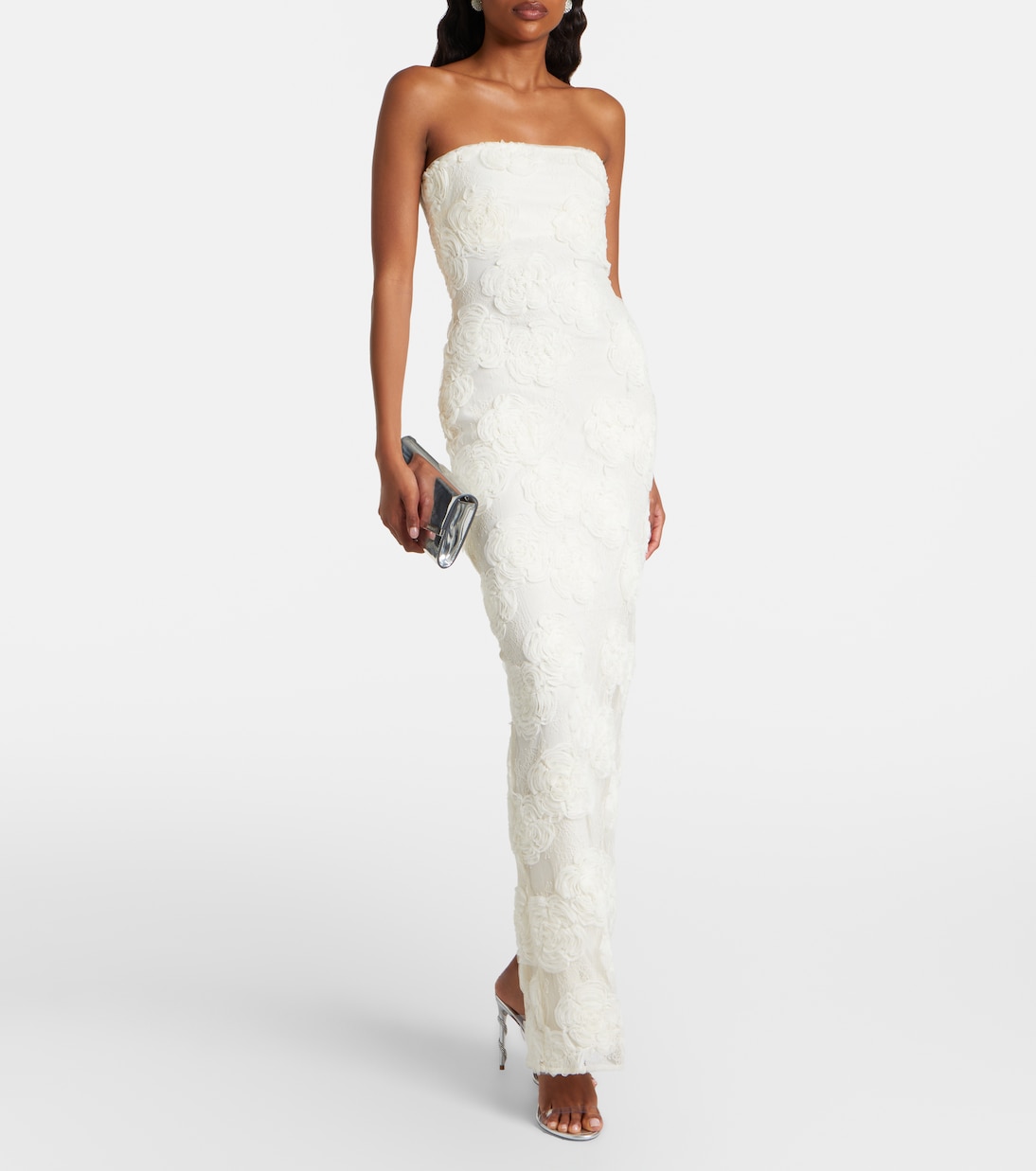 Floral mesh gown | Rotate