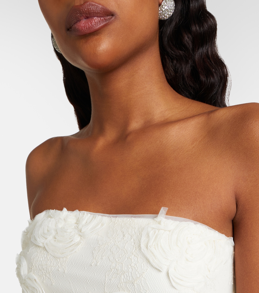 Floral mesh gown | Rotate