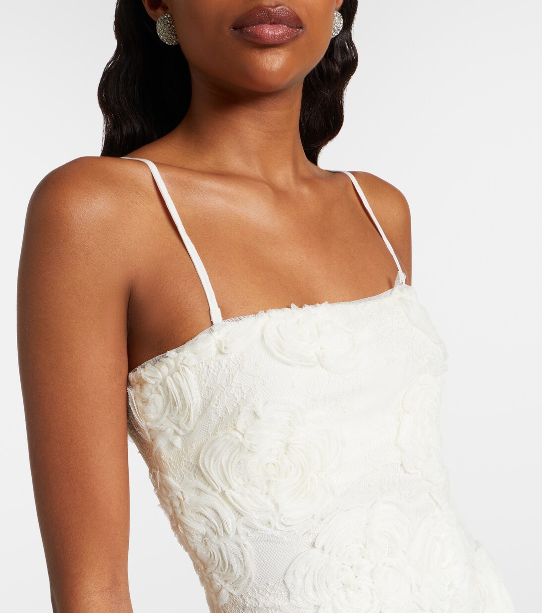 Floral mesh gown | Rotate
