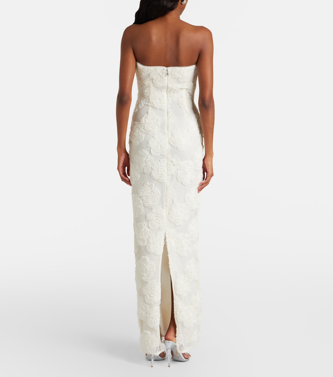 Floral mesh gown | Rotate