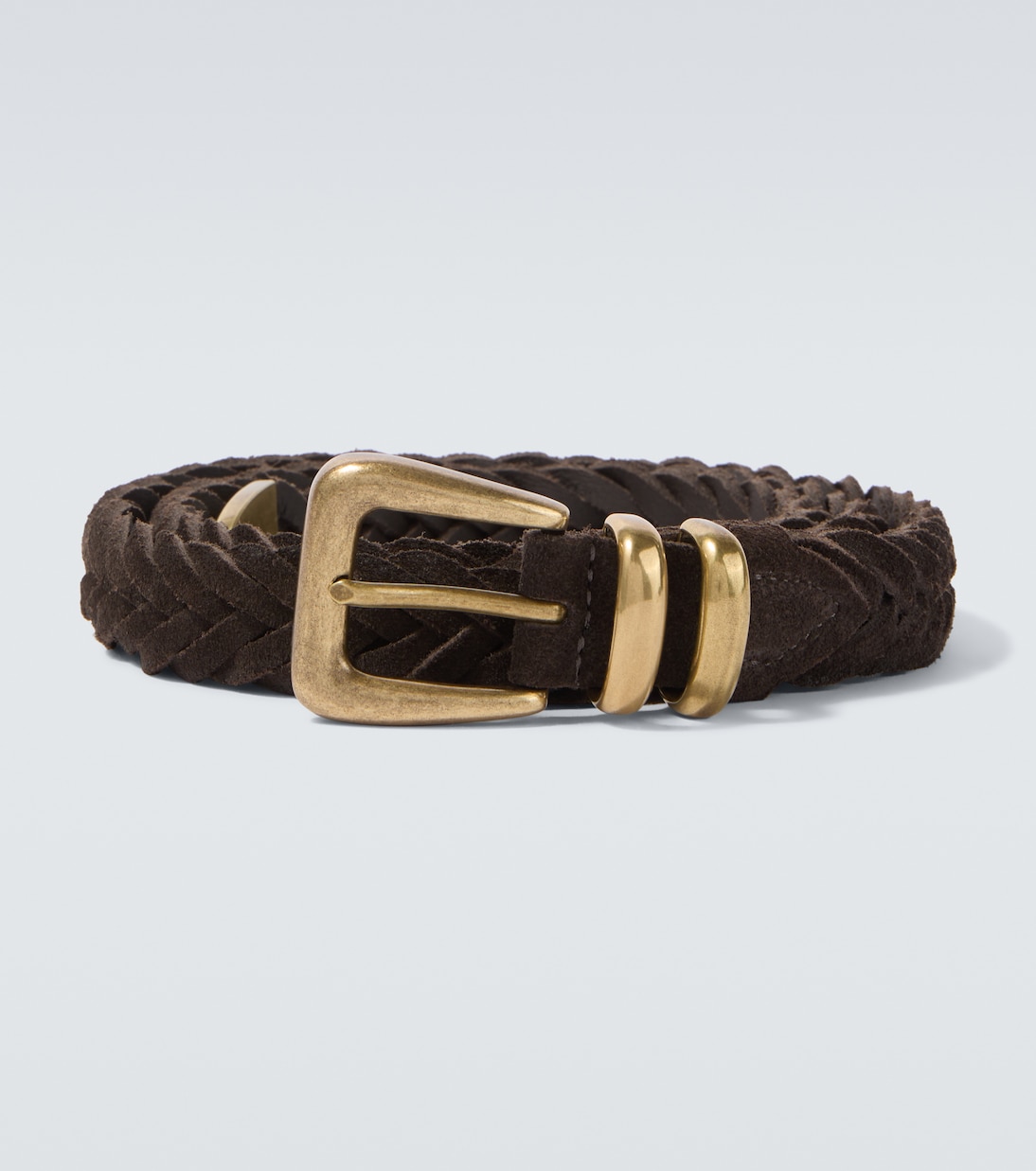 Braided suede belt | Eleventy