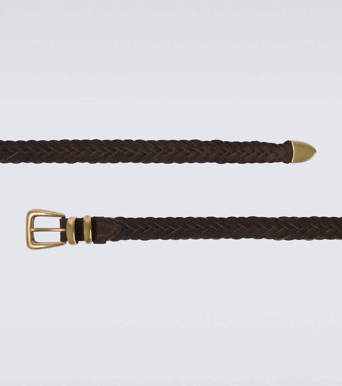 Braided suede belt | Eleventy