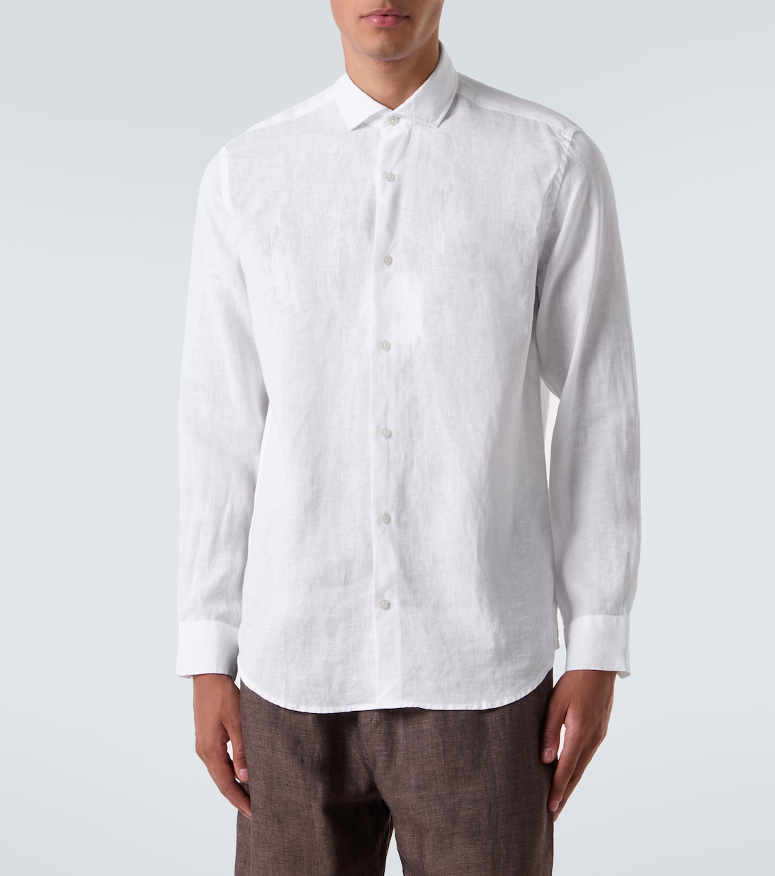 Antonio long-sleeved linen shirt | Frescobol Carioca