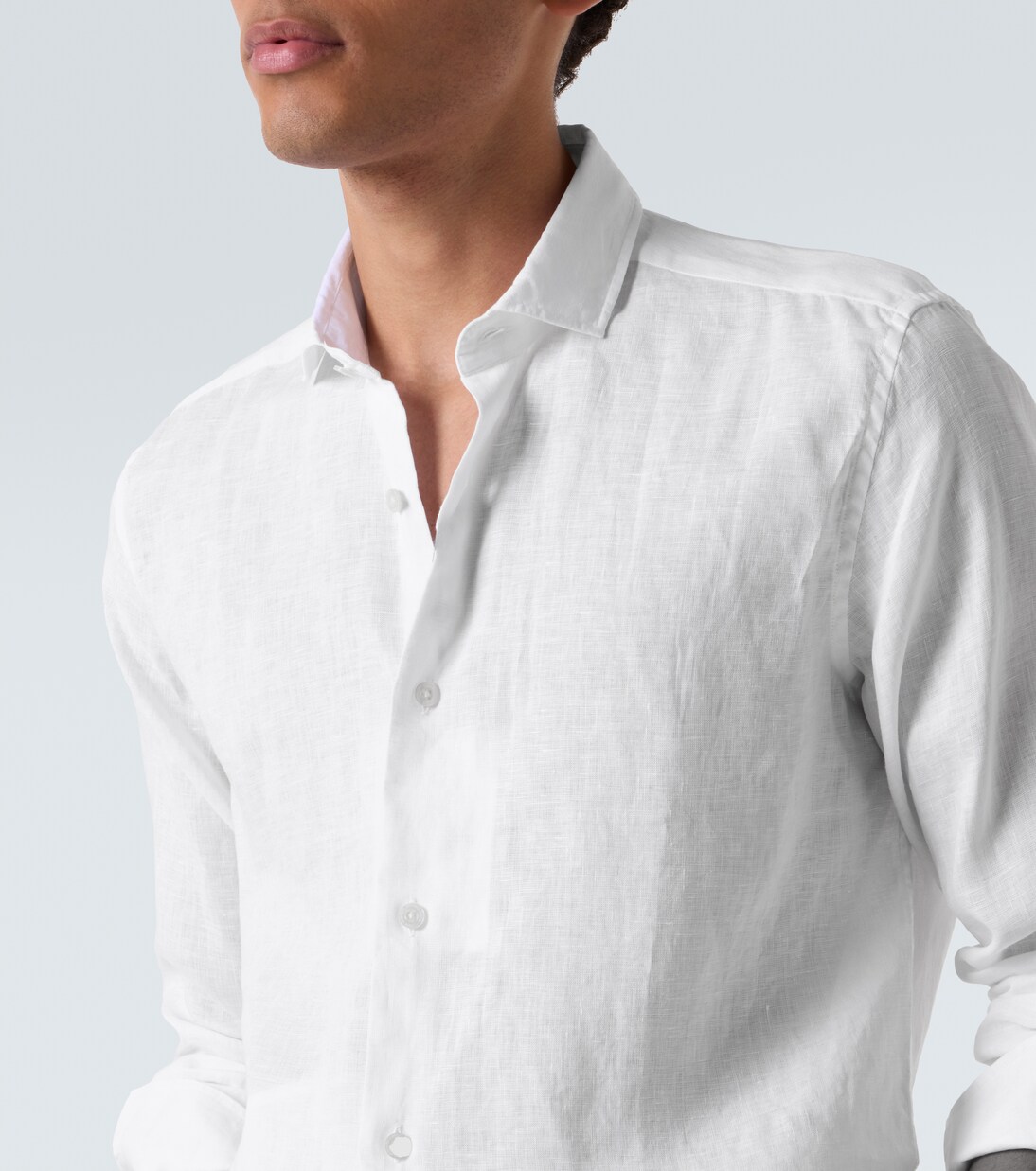Antonio long-sleeved linen shirt | Frescobol Carioca