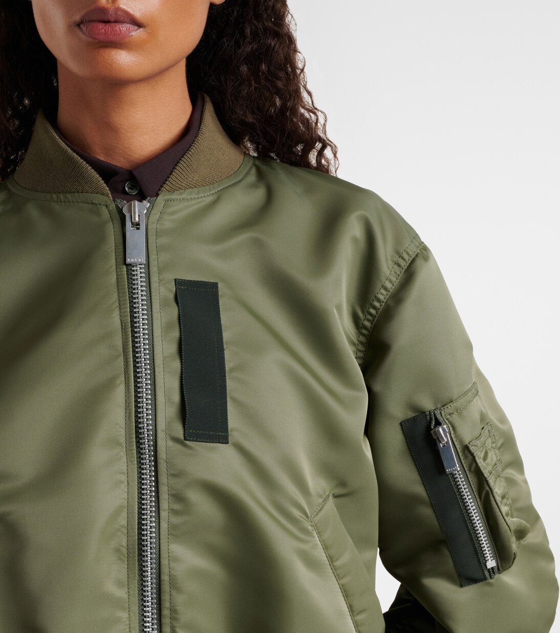 Nylon bomber jacket | Sacai