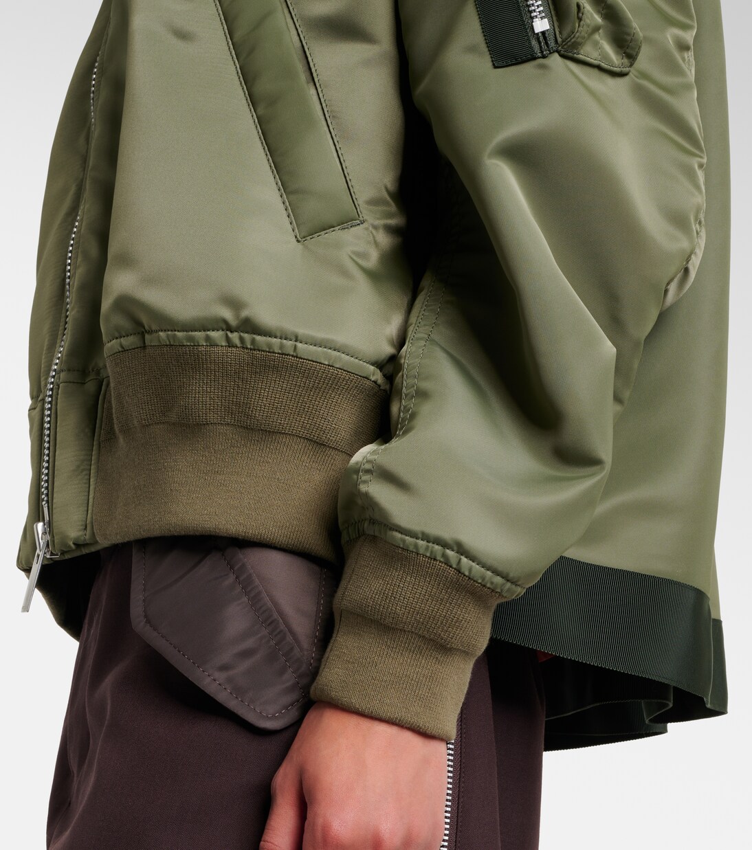 Nylon bomber jacket | Sacai