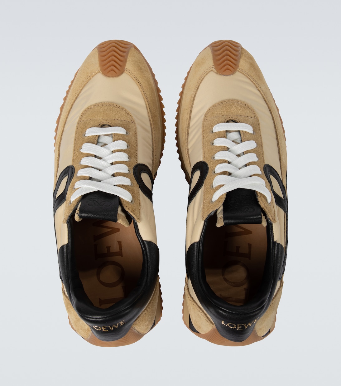 Sneakers Flow Runner mit Veloursleder | Loewe