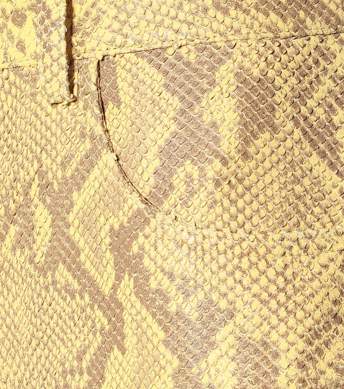 High-Rise-Hose aus Leder | Common Leisure