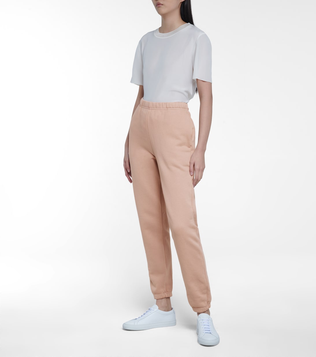 Cotton fleece sweatpants | Les Tien