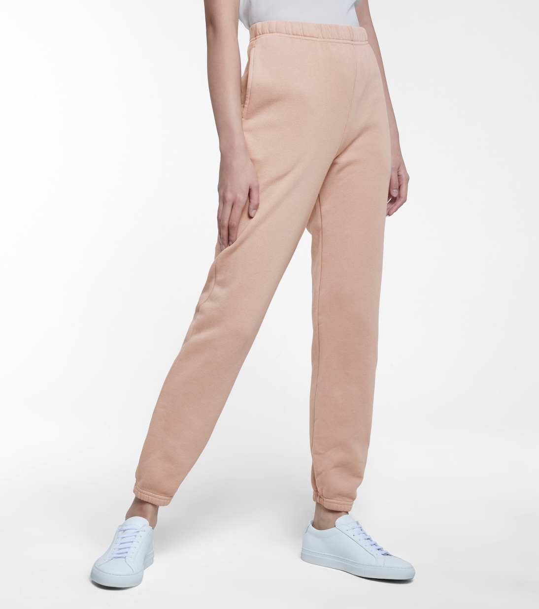 Cotton fleece sweatpants | Les Tien