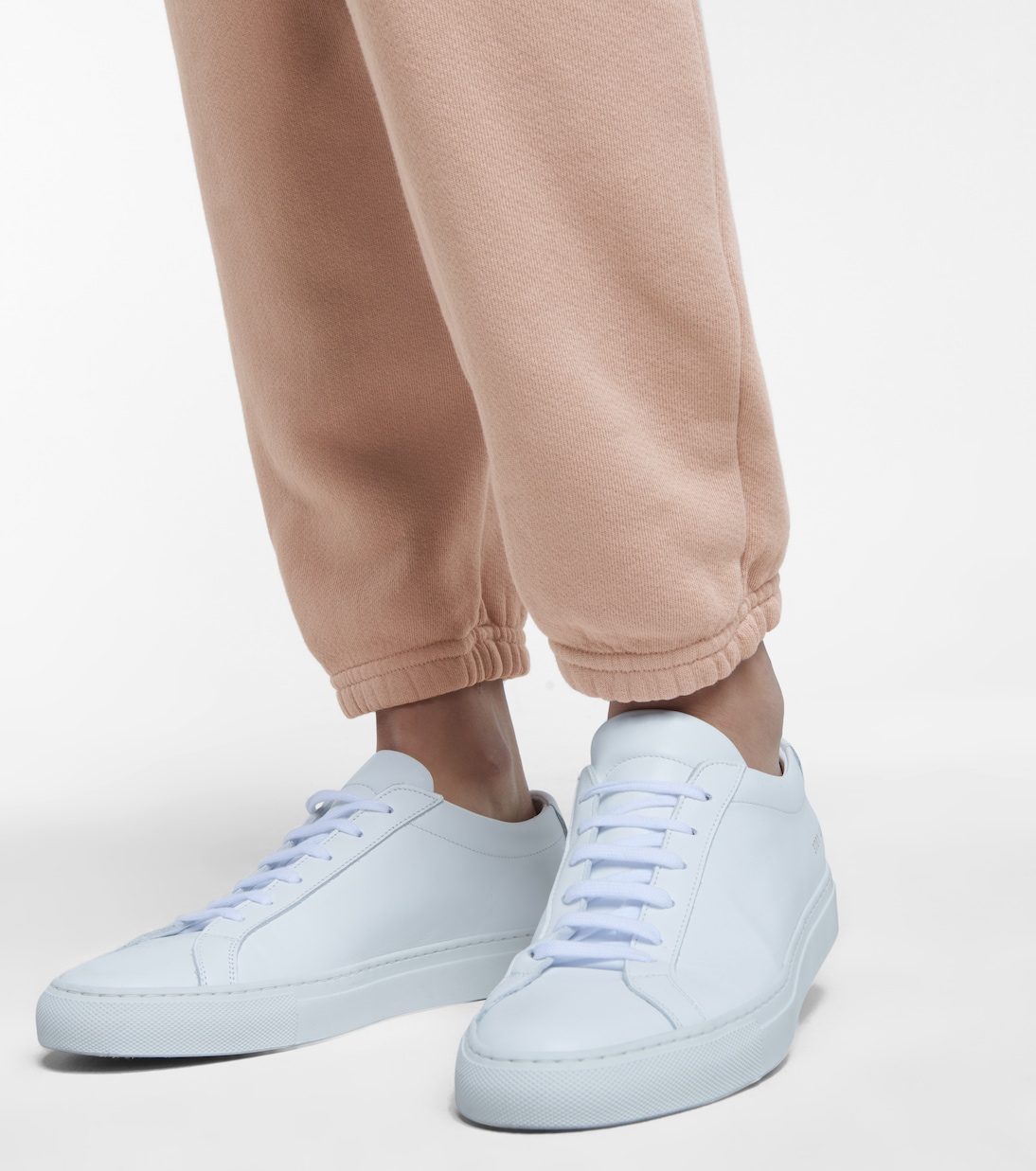 Cotton fleece sweatpants | Les Tien