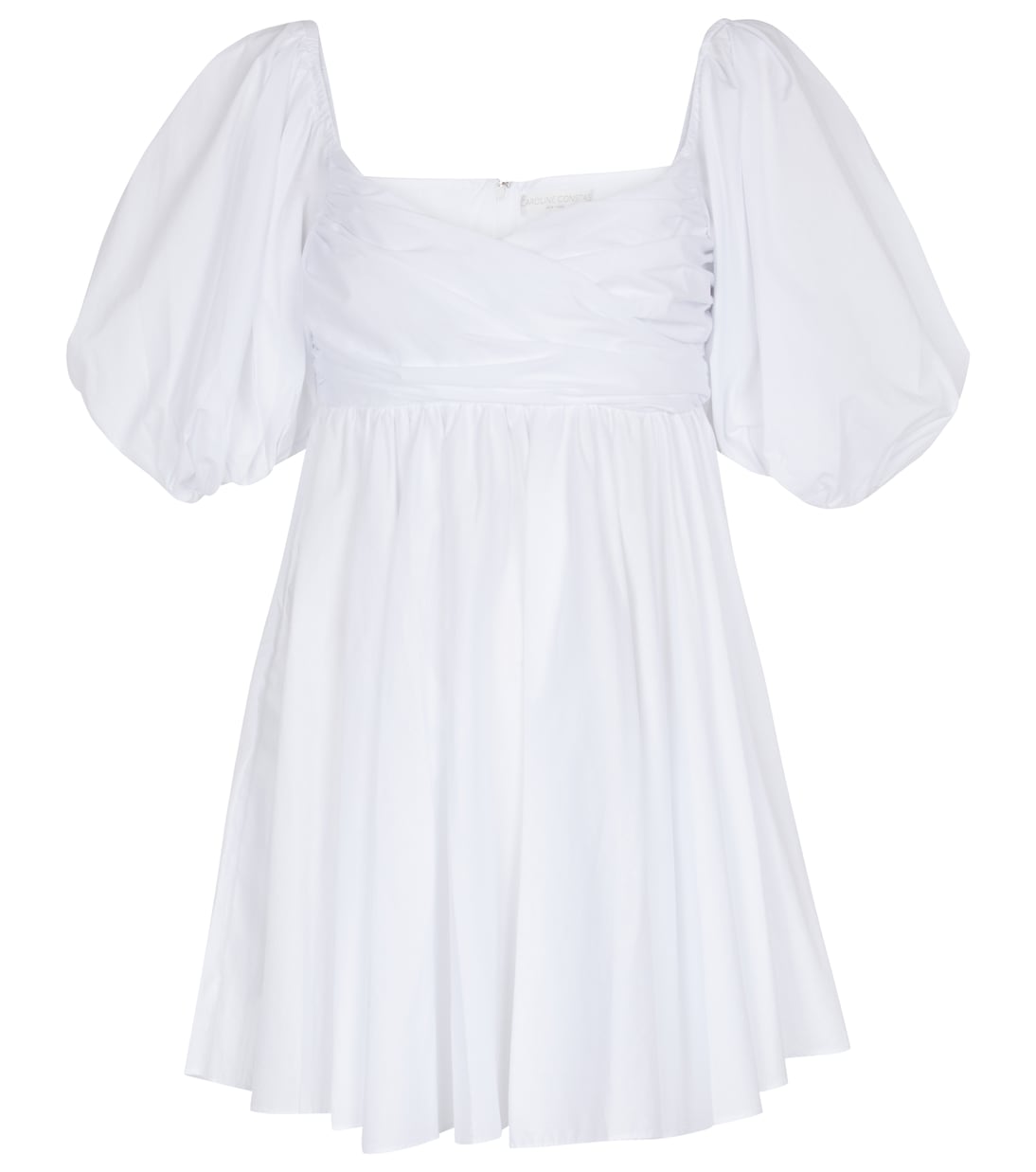 Miniabito Brie in popeline di misto cotone | Caroline Constas