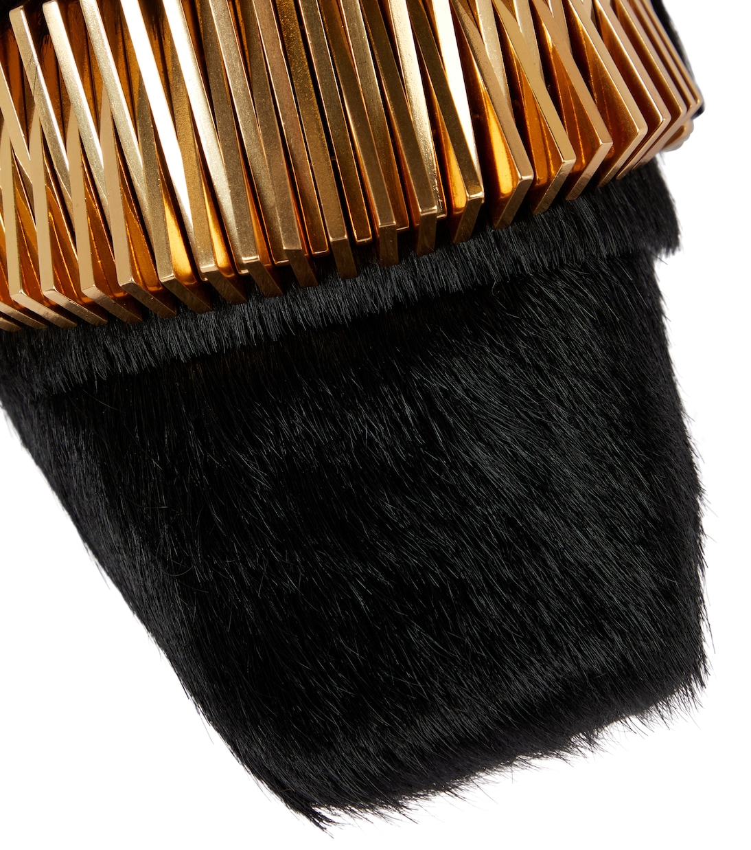 Slippers Quad Coil in pelliccia | Proenza Schouler