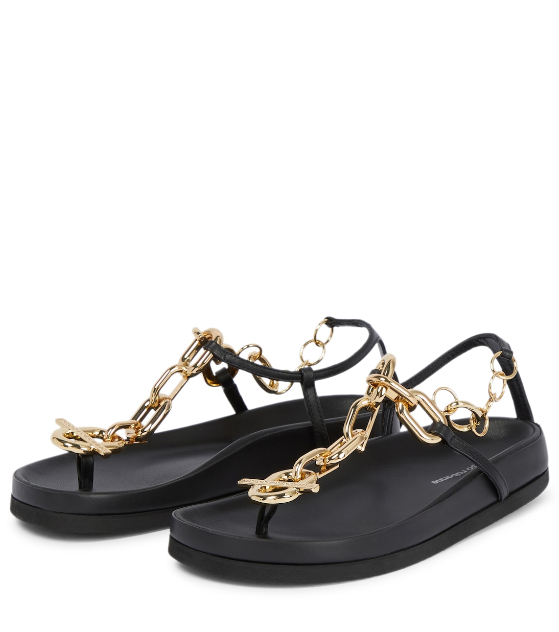 Sandalen XL Link aus Leder | Rabanne