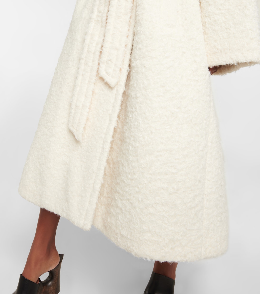 Abrigo de alpaca y algodón | Alaïa