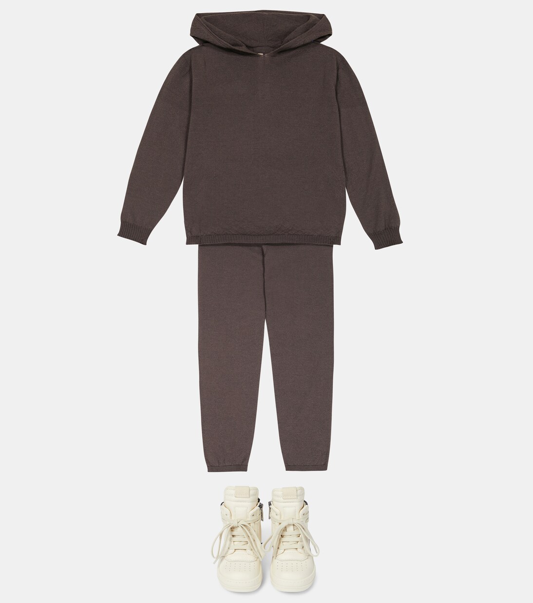 Wool-blend sweatpants | Rick Owens Kids