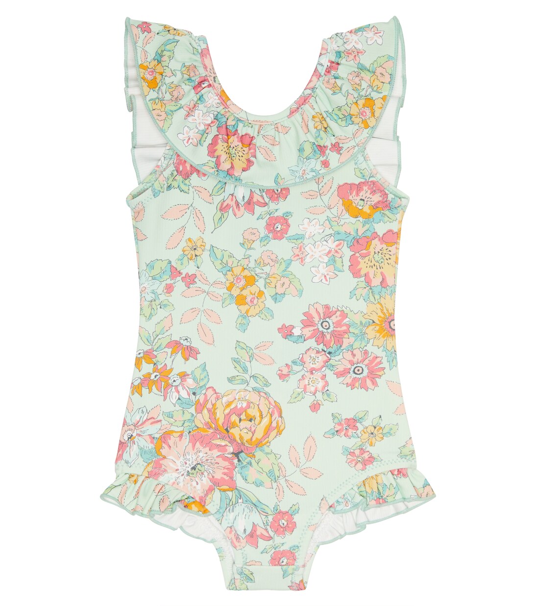 Baby Andrea ruffle-trimmed swimsuit | Louise Misha