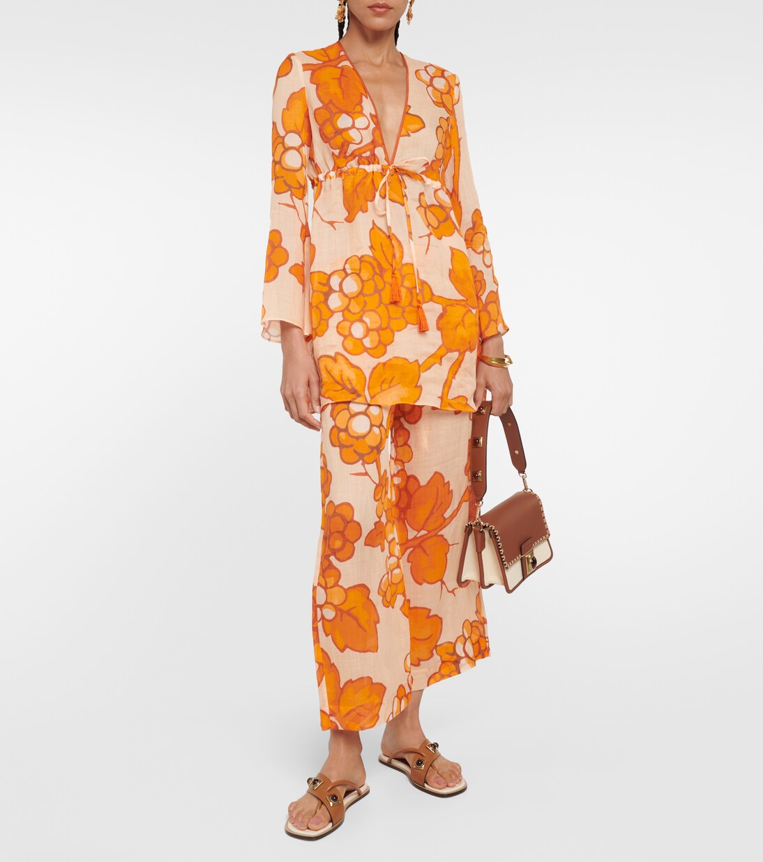 Tunique imprimée en ramie | Etro