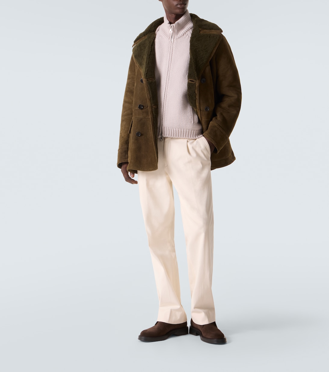 Extralight suede desert boots | Tod's