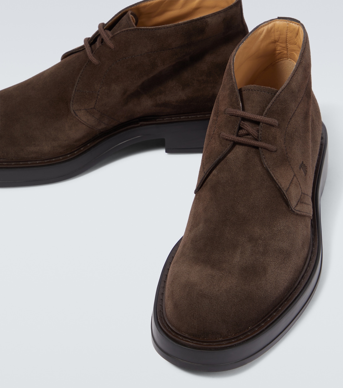Extralight suede desert boots | Tod's