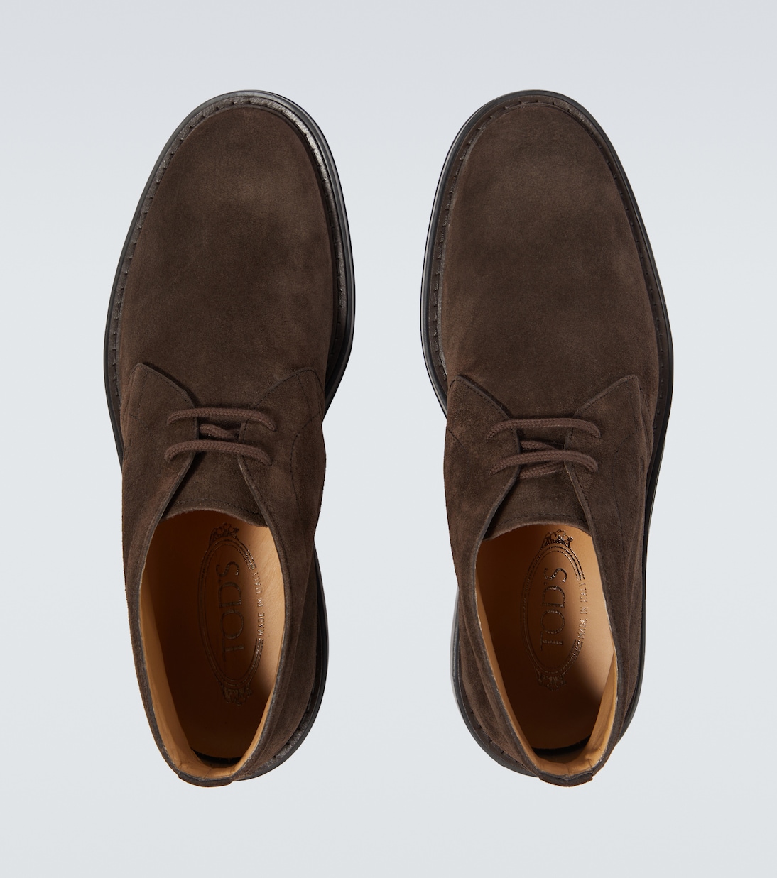 Extralight suede desert boots | Tod's
