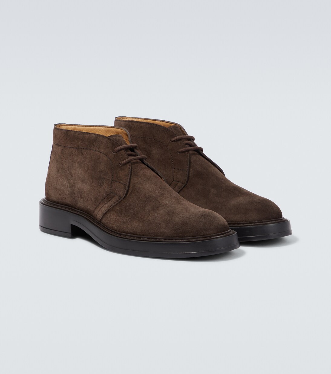 Extralight suede desert boots | Tod's