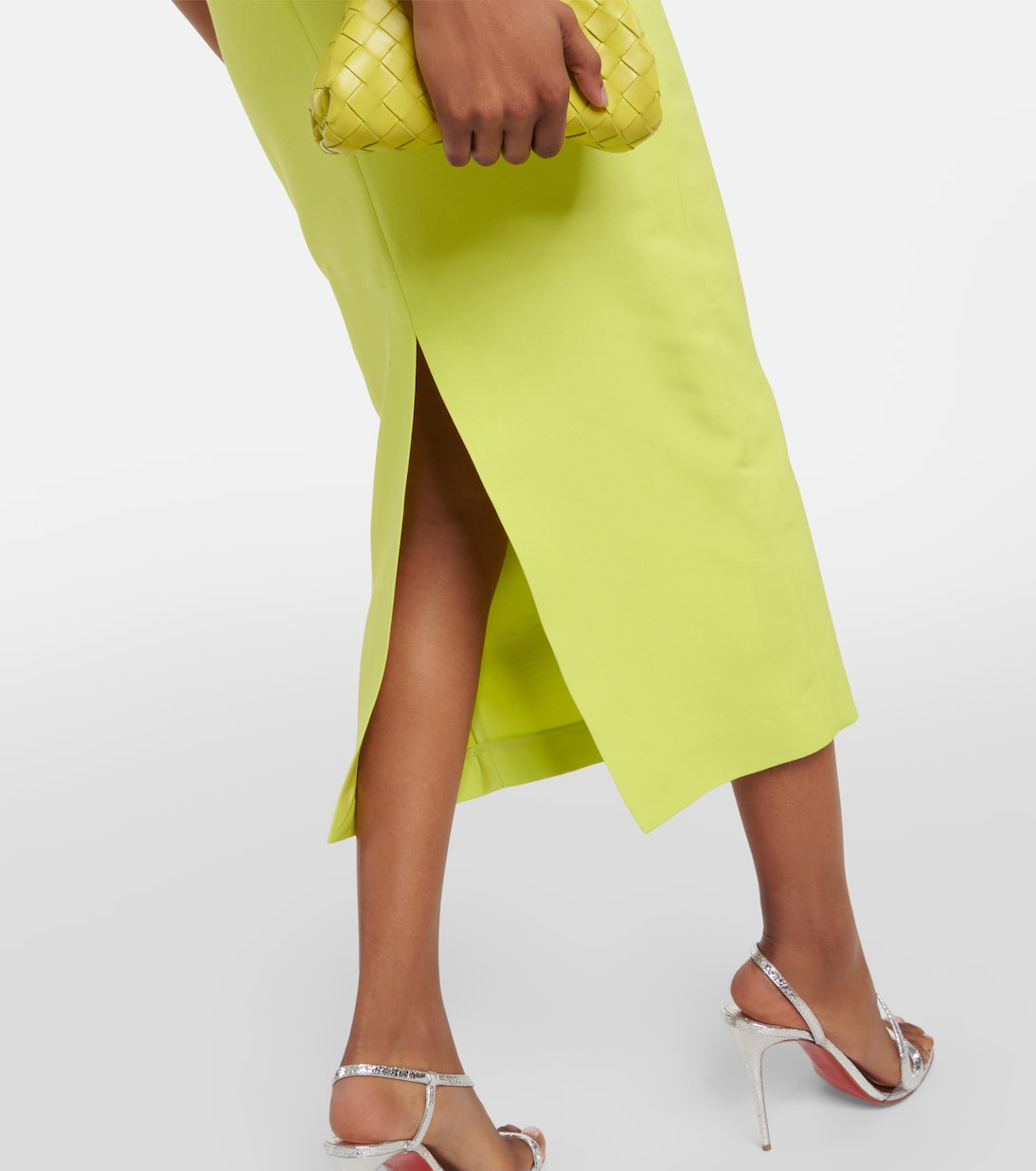 Abito midi monospalla in misto lana | Roland Mouret