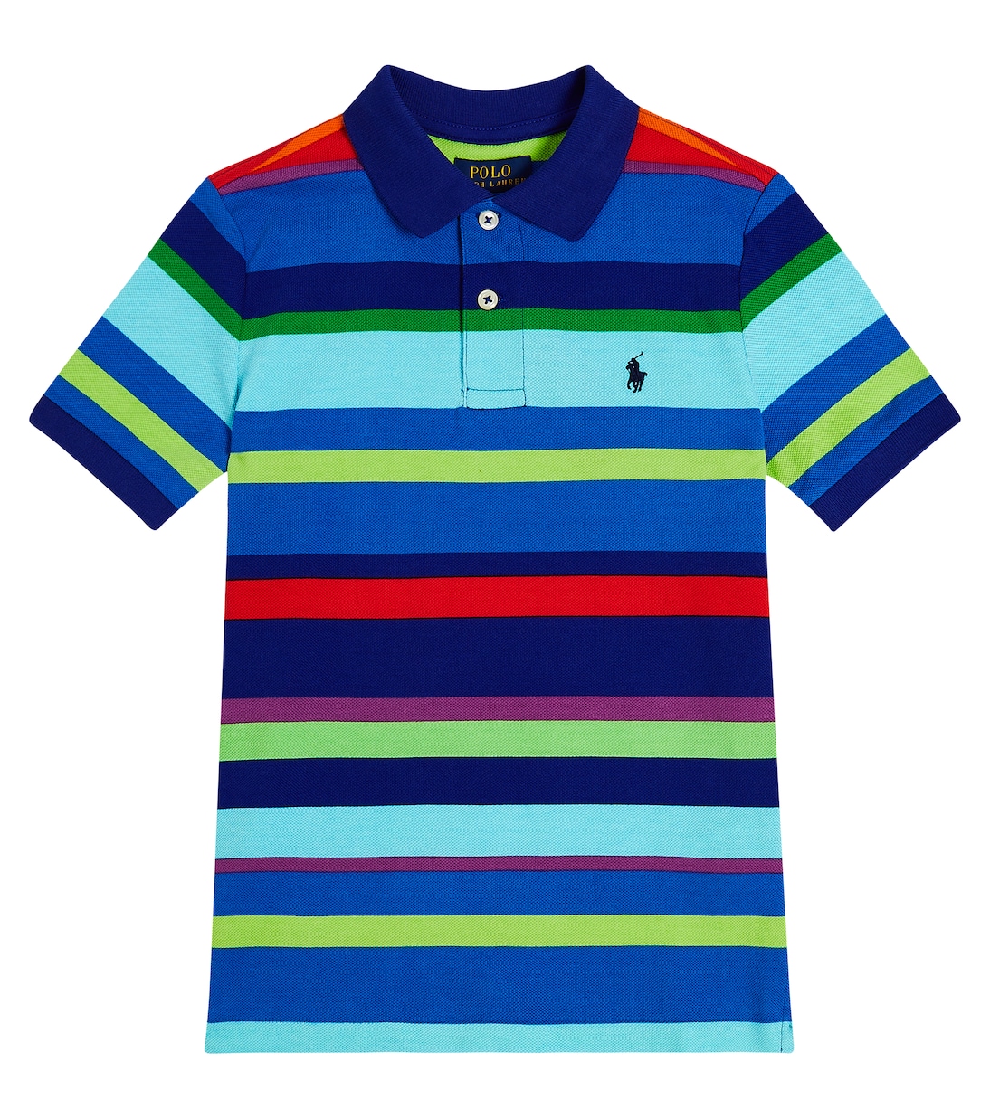 Striped cotton polo shirt | Polo Ralph Lauren Kids