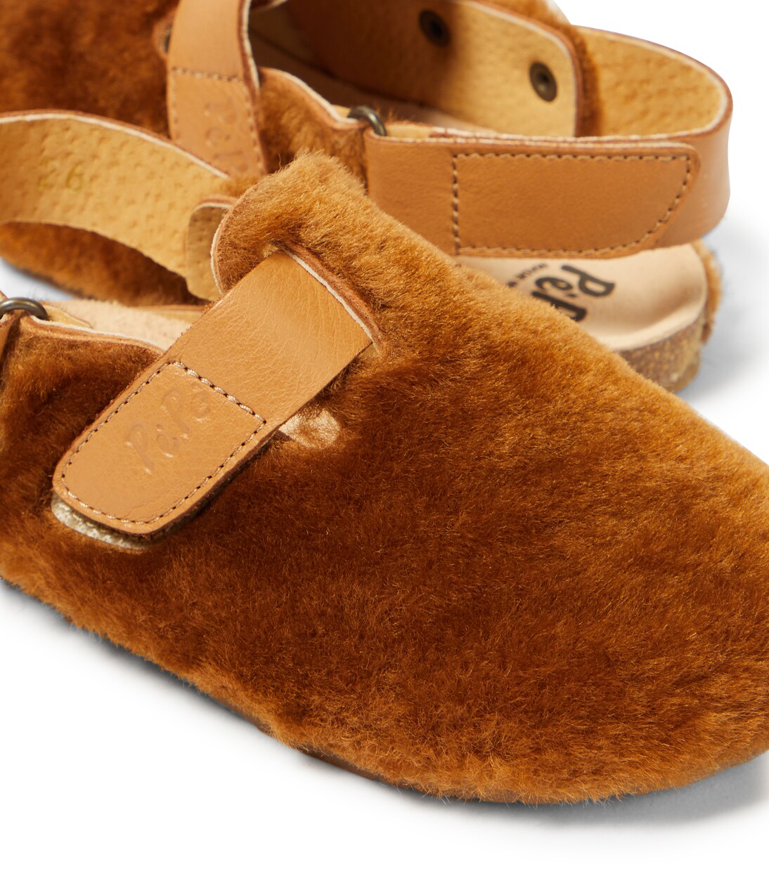 Lucio slingback shearling clogs | PèPè