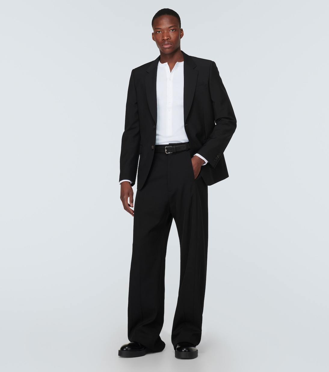 Re-Edition cotton jersey Henley shirt | Dolce&Gabbana