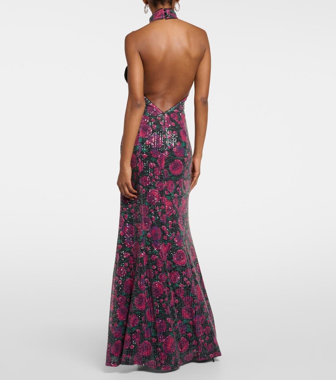 Maxikleid mit Pailletten | Rotate