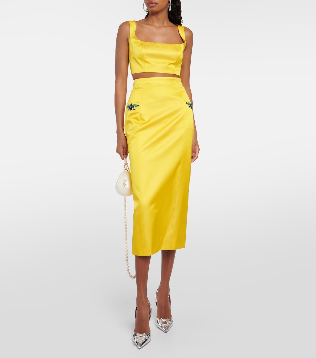 Set aus Jacke und Cropped-Top | Miss Sohee