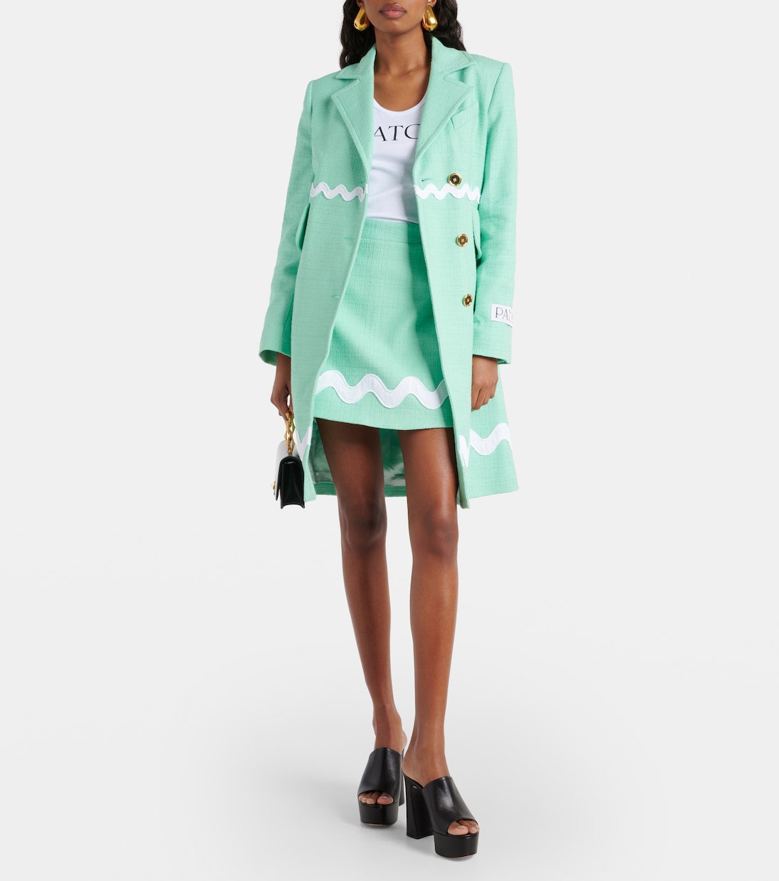 Top aus Baumwoll-Jersey | Patou