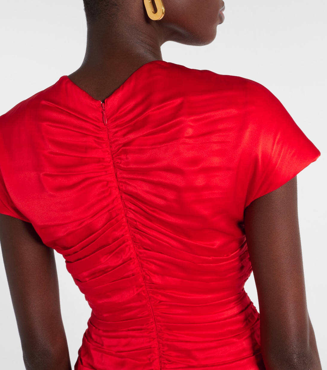 Midikleid Aubree aus Seide | Tove