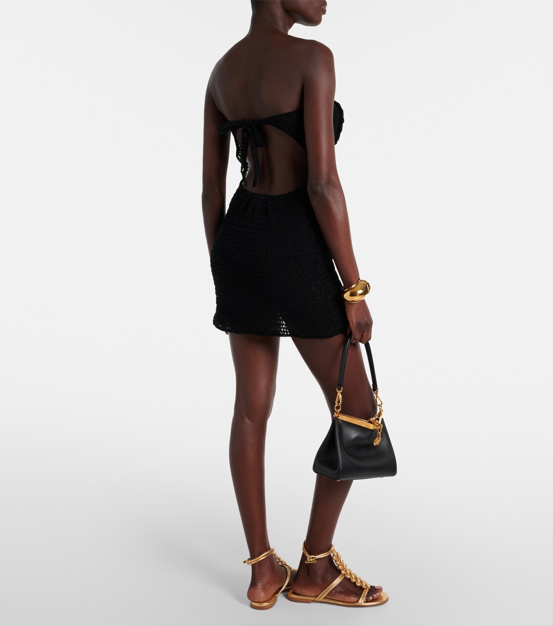 Robe Camellia en crochet de coton | Anna Kosturova