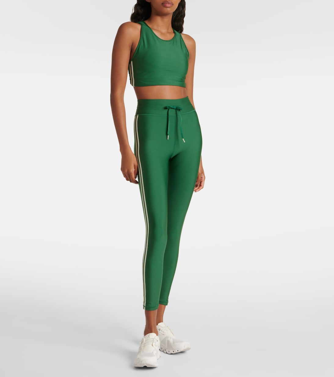 Oxford Nora cutout sports bra | The Upside