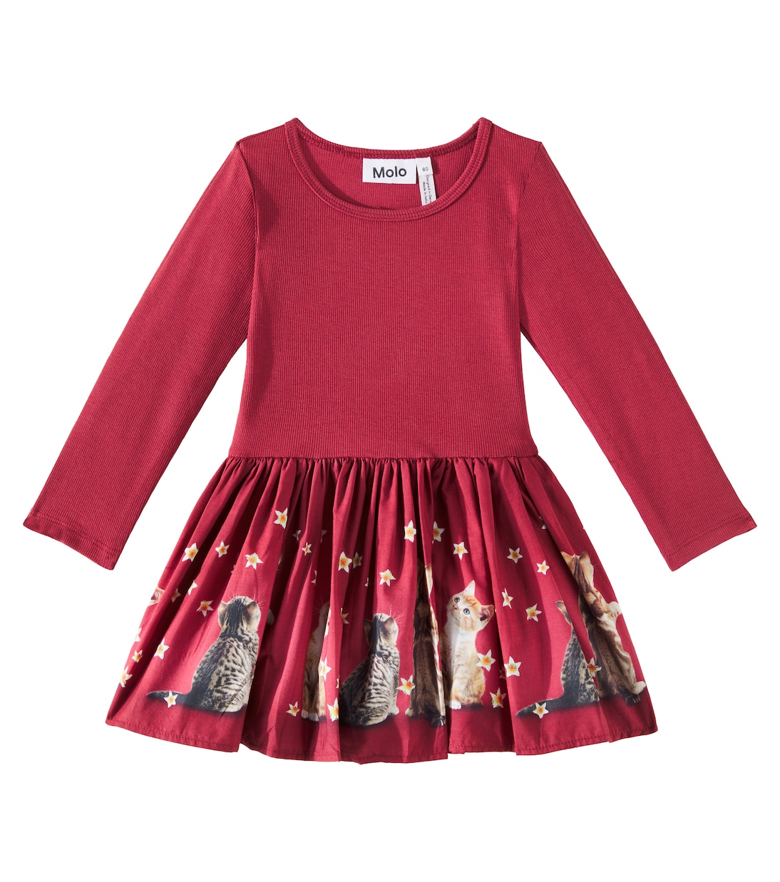 Baby - Abito Candi in cotone con stampa | Molo