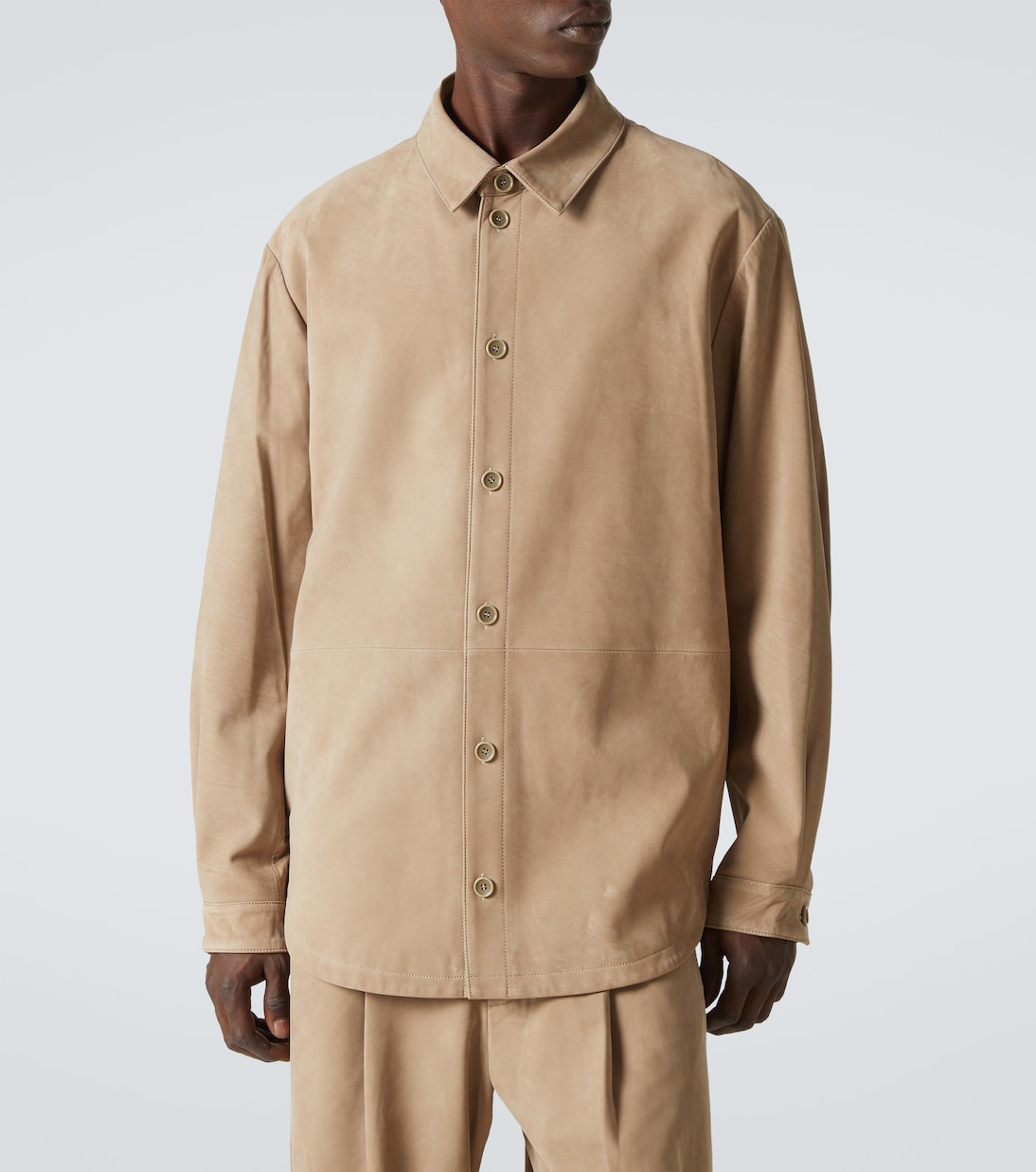 Suede shirt | Entire Studios