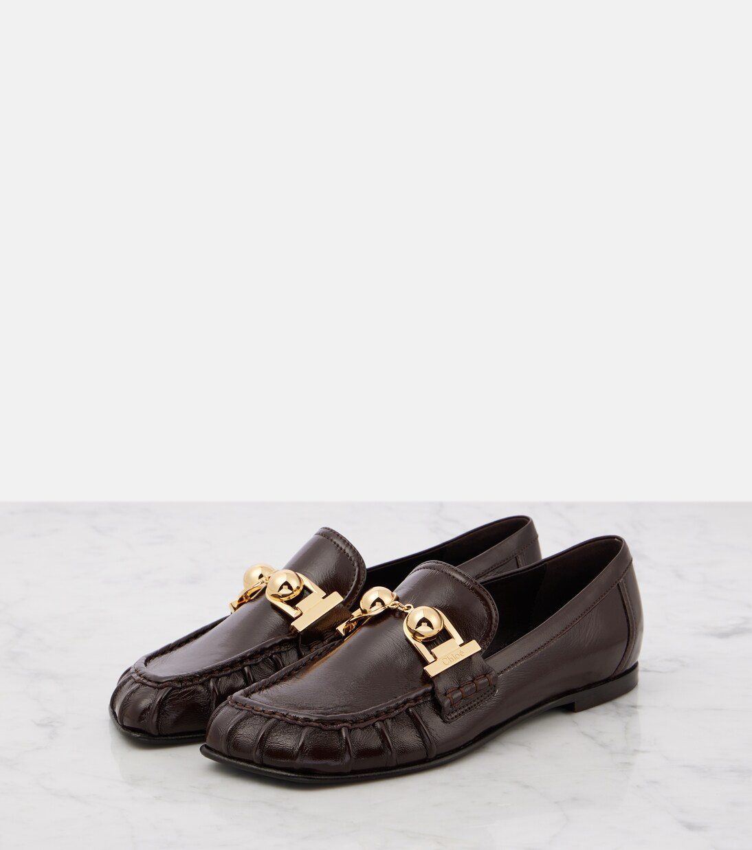 Loafers Miles aus Leder | Chloé