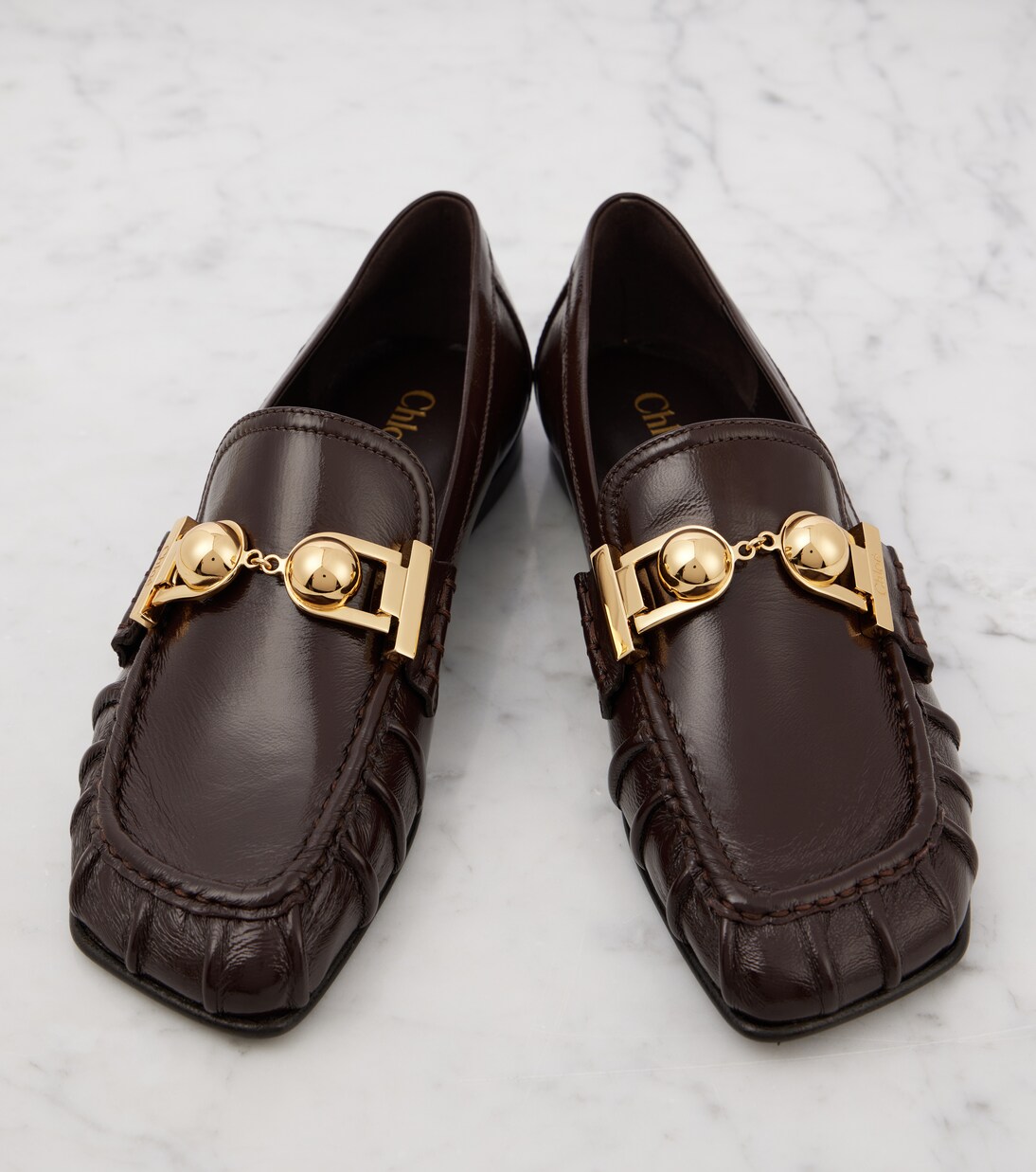 Loafers Miles aus Leder | Chloé