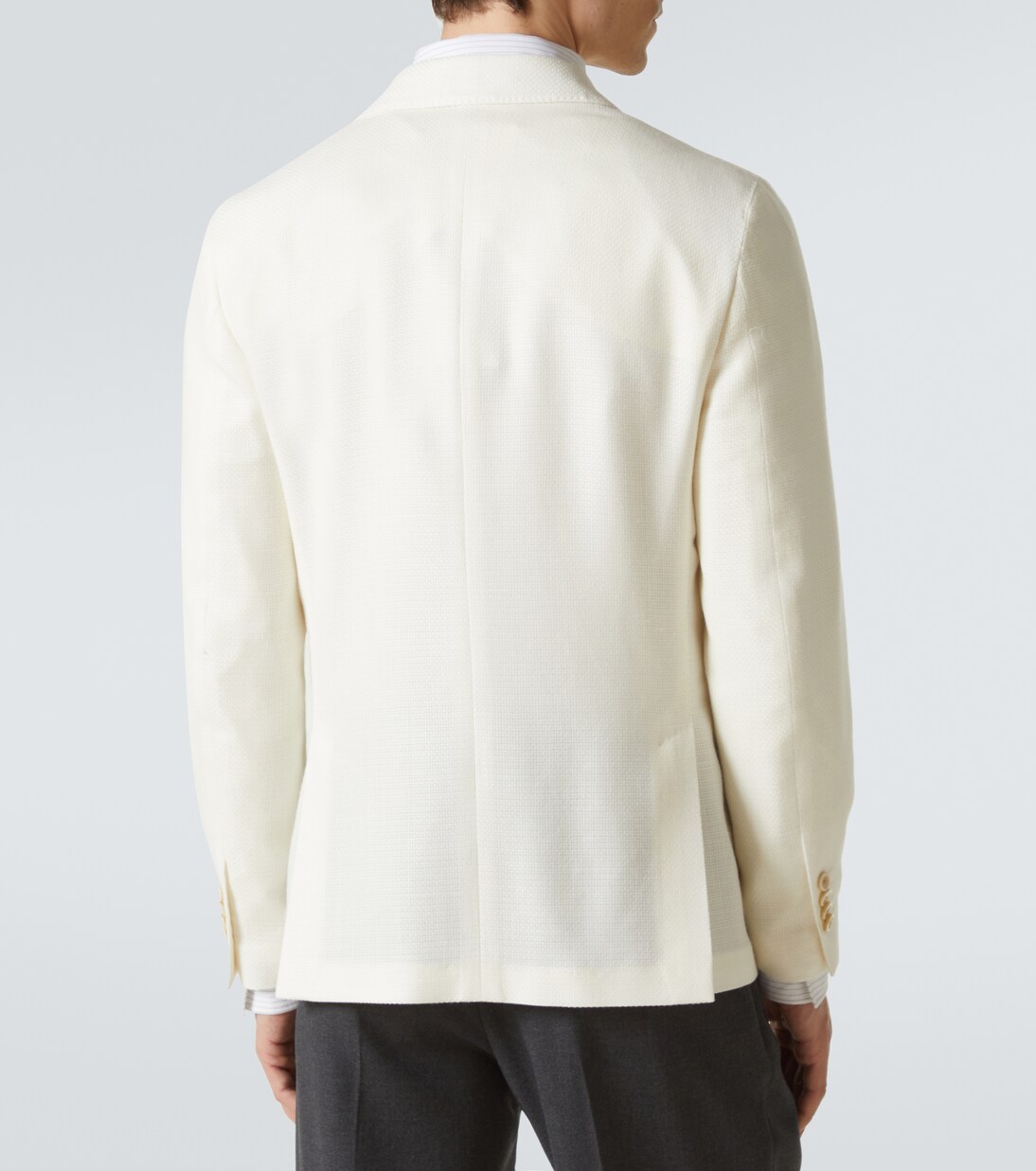 Blazer en lin, laine et soie | Lardini