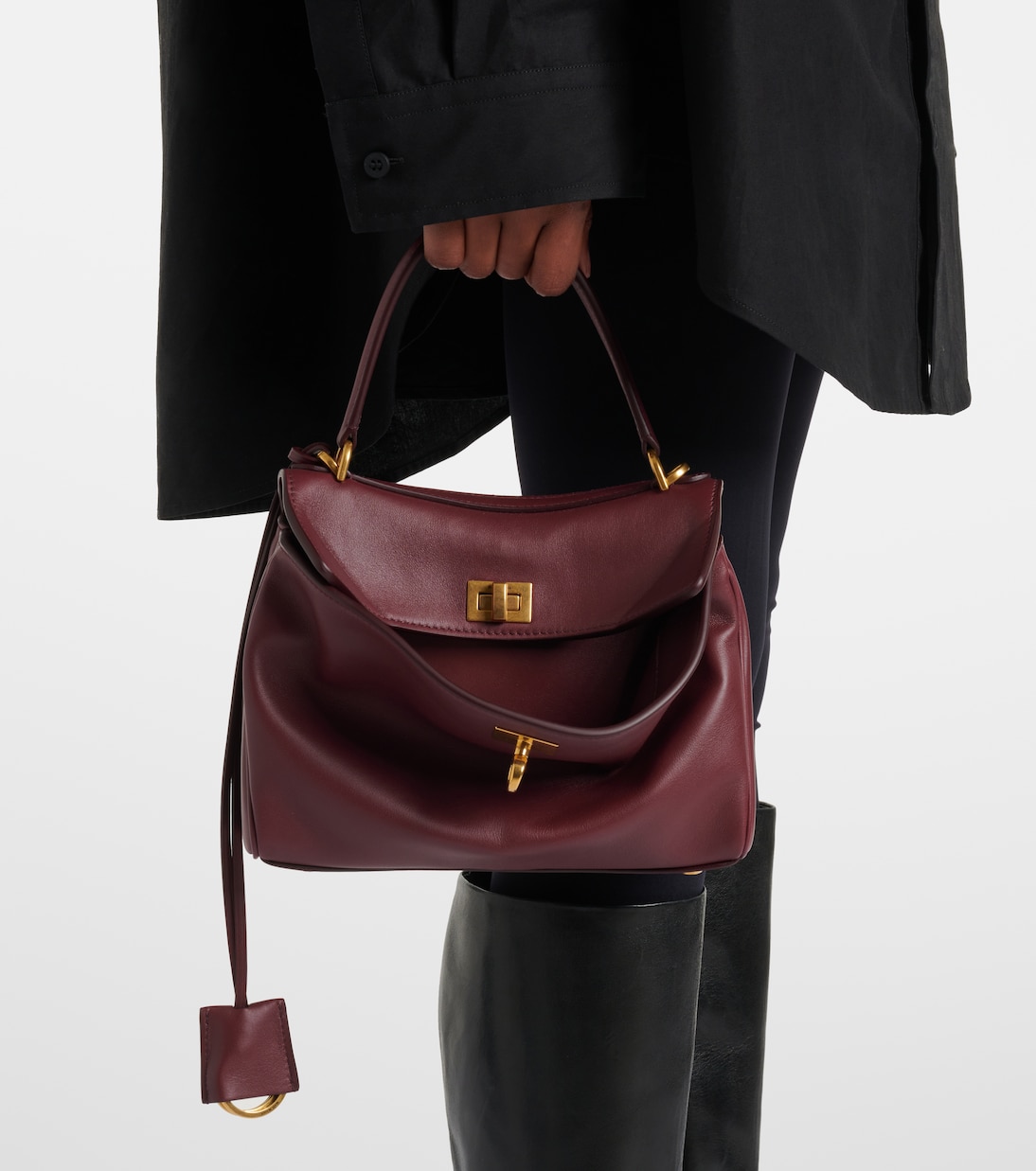 Rodeo Mini leather tote bag | Balenciaga