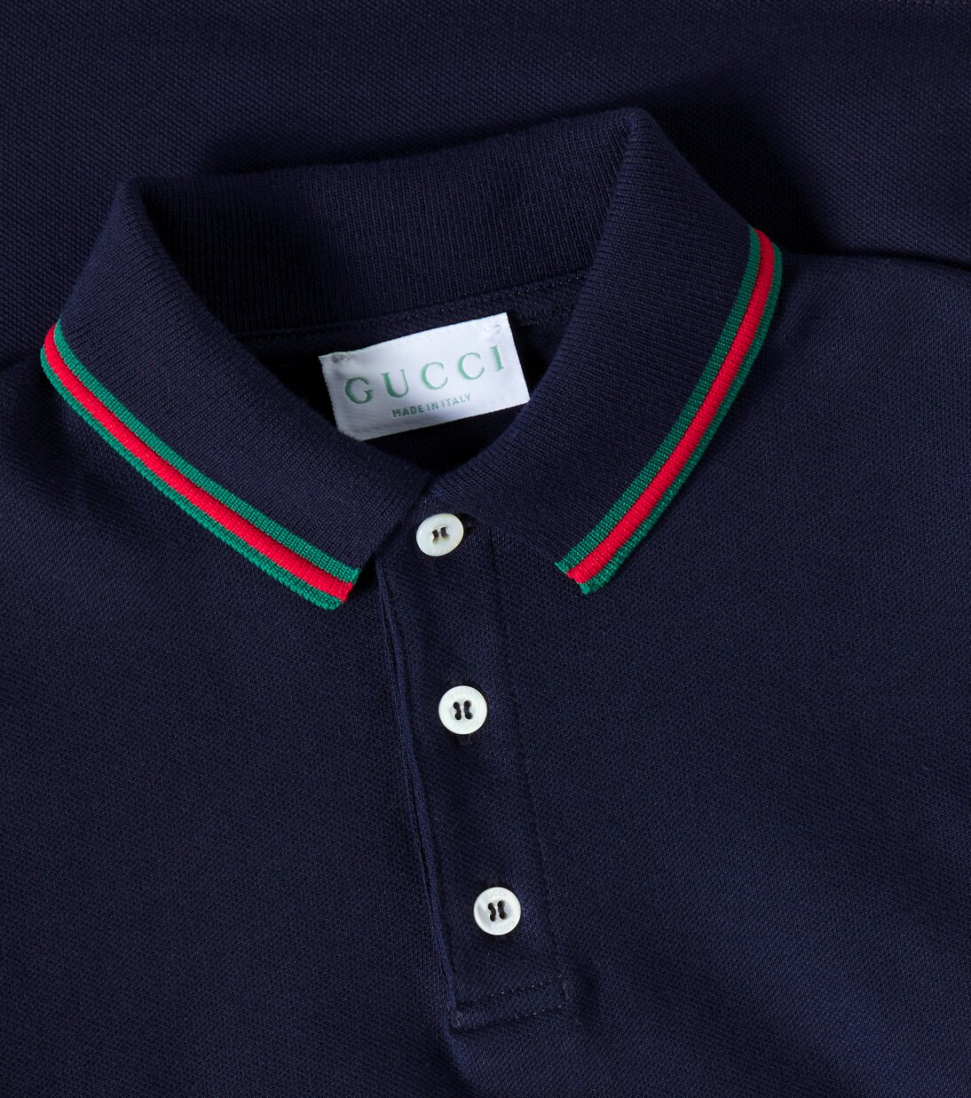 Polo en coton mélangé | Gucci Kids