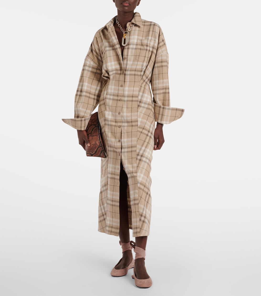 Ballerine Cloe in suede | The Attico